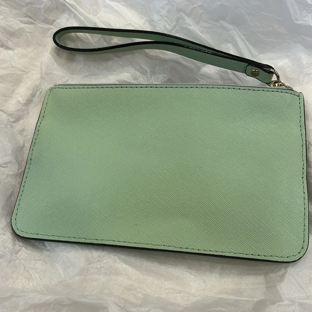Kate Spade Mint Green Wristlet
